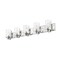 Z-Lite Beckett 5 Light Vanity, Chrome And Clear Seedy 492-5V-CH - alternate 5